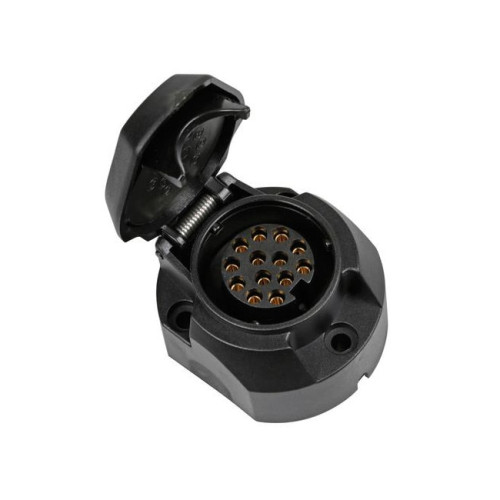 Priza remorca plastic 13poli marca blyss - Priza 13 pini plastic.  marca Blyss conector 1 tip 13 pini cu lungimea de 5,5m plastic