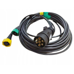 Cablu electric fristom 5m stecher 7pini 12v - Cablaj electric 5m cu stecher cu 7 pini  marca FristomLungime (m): 5Lungime cablu auxiliar (m): 4Tensiune: 12V