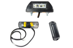 RS-738894 Horpol SJ LTD702 - lampa iluminare numar inmatriculare 0.5m cu led 95x30x39mm marcahorpol