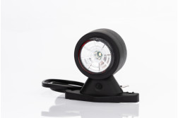 RS-287851 Fristom FT-009 A LED QS150 - lampa gabarit led 118x88x45mm alba, rosie cu suport de fixare marca fristom