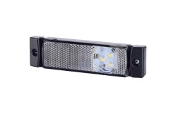 RS-299791 Horpol SJ LD 127 - lampa gabarit led 132x33x13mm alb cu suport de fixare marca horpol