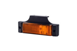 RS-834697 Horpol SJ LD 128 - lampa gabarit led 134x37x37mm portocaliu cu suport de fixare marca horpol