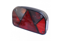 RS-116102 Aspock 24-7000-007 - lampa spate cu 6 functii bec incandescent 240x140x52mm aspock