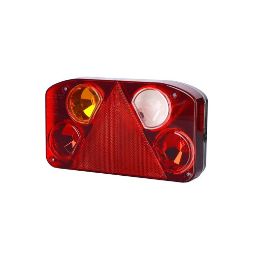 Lampa spate bec incandescent 238x140x54.5mm horpol - Lampa spate  cu bec incandescent dreptunghiulara cu 7 functii, dimensiuni 238x140x54.5 mm