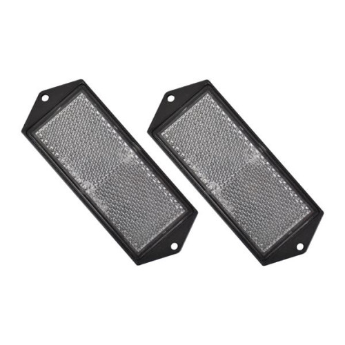 Reflectorizant fata de culoare alba banda autoadeziva marca carpoint - Reflectorizant  cu suport de fixare, culoare alba, forma dreptunghiulara