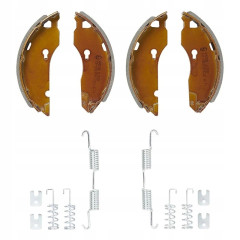 Saboti frana 160x35 pentru osii de 750kg marca proplus - Placute de frana pentru axa 1350 kg compatibile KNOTT (200x50)