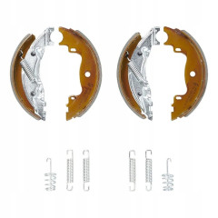 Saboti frana 160x35 pentru osii de 750kg marca proplus - Placute de frana pentru axa 750kg compatibile KNOTT