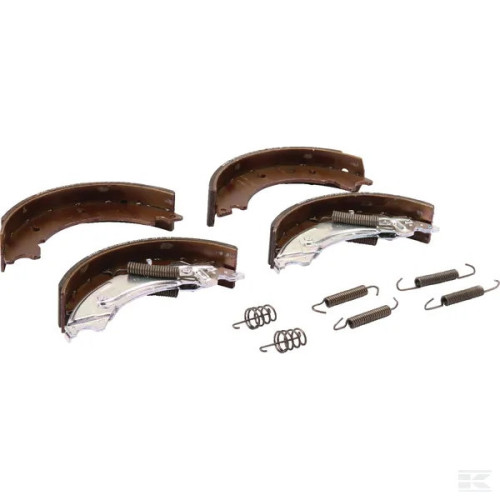 Saboti frana 203x40 pentru osii de 1350kg cu reglare manuala marca knott - Placute de frana pentru axa 1350 kg