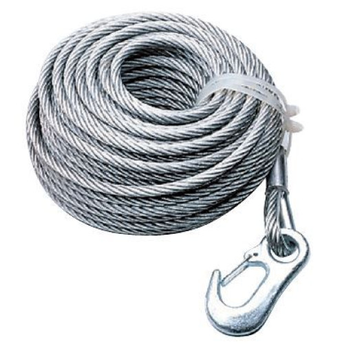 Cablu troliu 12.5m fi7mm din otel zincat marca al-ko -  lungime 12.5m diametru 7mmOtel zincat 2.1kg