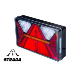 Horpol LZD 2820 Lampa spate  cu LED spate cu 6 functii, dimensiuni 238x140 mm