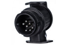 RS-656980 Mykamar adaptor 13-7/12V - adaptor universal de la priza cu 13 pini la stecher cu 7 pini marca blyss conector 1 tip 13 pini conector 2 tip 13 pini plastic