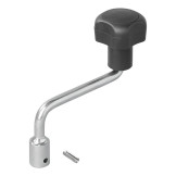 Mâner pentru roata de manevră ProPlus PE-341501AC01 | 48mm | 137mm | pentru PE-341501 Mâner pentru roata de manevră ProPlus PE-341501AC01 | 48mm | 137mm | pentru PE-341501