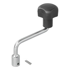 Maner pentru roata de manevra 48mm diametru ax 12mm lungime 137mm -