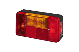 Lampa spate radex 5001 5 functii 194x104mm stanga