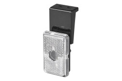 Lampa de pozitie fata alba cu bec suport de fixare 110x45x51mm