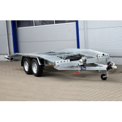 Inchirieri 400x200x10 cm 2160 kg, in 2 axe blyss - Inchiriere remorca 2700 kg  in 2 axe cu sarcina utila de 2160 kg si dimensiuni utile de 400x200x10cm