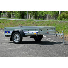 Remorca usoara 204x121x27 cm 615 kg, monoax blyss - remorca usoara 750 kg  monoax cu sarcina utila de 615 kg si dimensiuni utile de 204x121x27cm