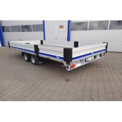 Blyss olympia cargo 2745  - platforma auto 2500 kg
  in 2 axe cu sarcina utila de 1850 kg
 si dimensiuni utile de 400x195x40cm