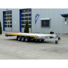 Blyss silverstone 35521 aluminiu - platforma auto 3500 kg  in 3 axe cu sarcina utila de 2760 kg si dimensiuni utile de 520x208x5cm