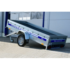 Remorca usoara 270x125x39 cm 580 kg, monoax blyss - remorca usoara 750 kg  monoax cu sarcina utila de 580 kg si dimensiuni utile de 270x125x39cm