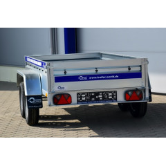 Remorca usoara 270x125x39 cm 530 kg, in 2 axe blyss - remorca usoara 750 kg  in 2 axe cu sarcina utila de 530 kg si dimensiuni utile de 270x125x39cm